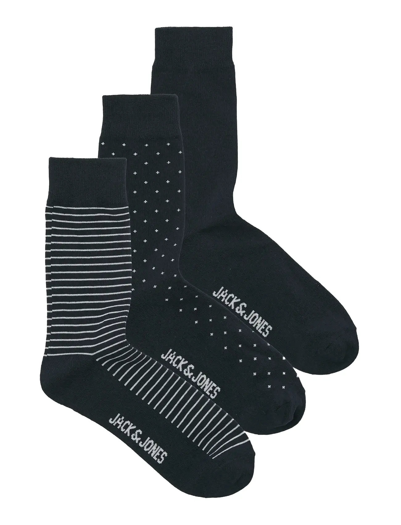 JACK & JONES Jachank Socken 3 Pack Navy - One Size - Herren