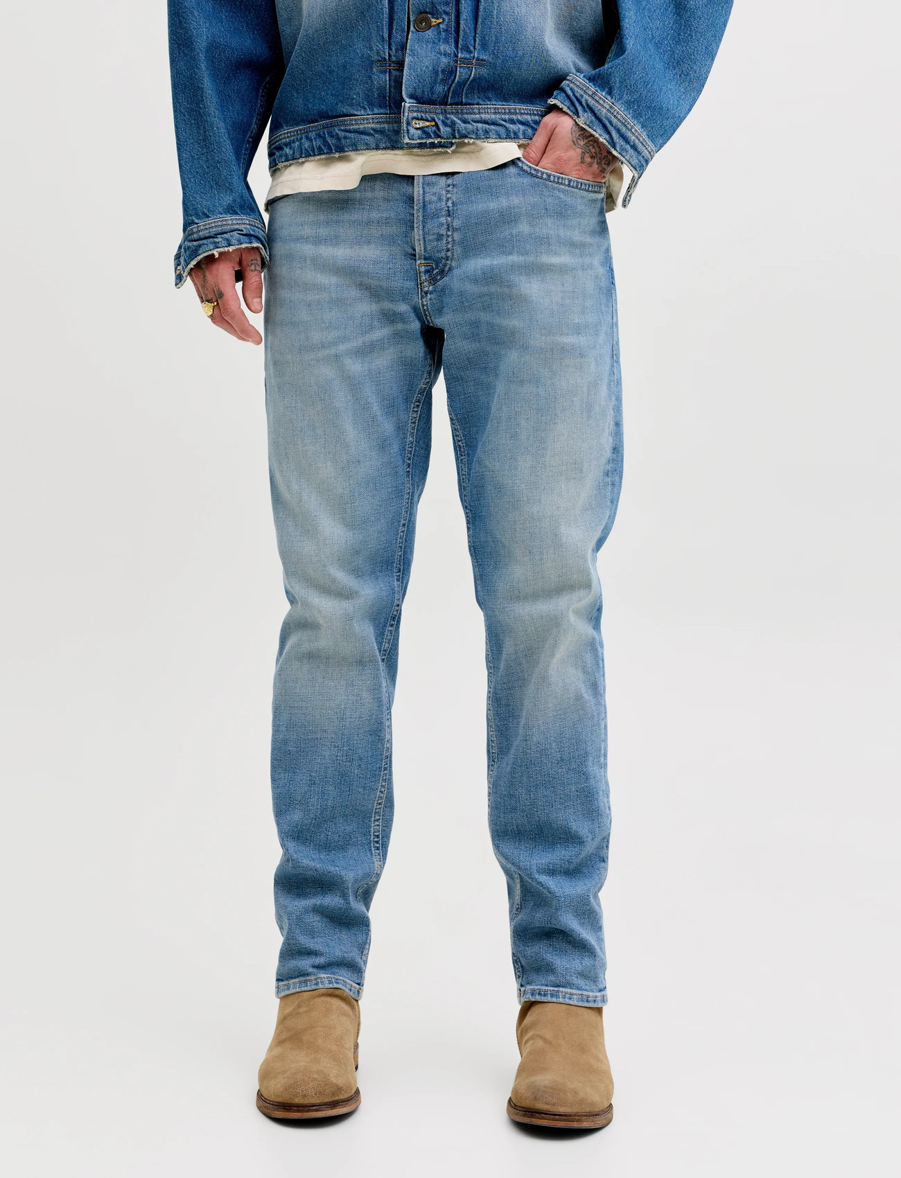 Jack & Jones Jjimike Jjorginal Jos 511 Noos, 32 x 32, Blue, Jeans > Smalle, Herre