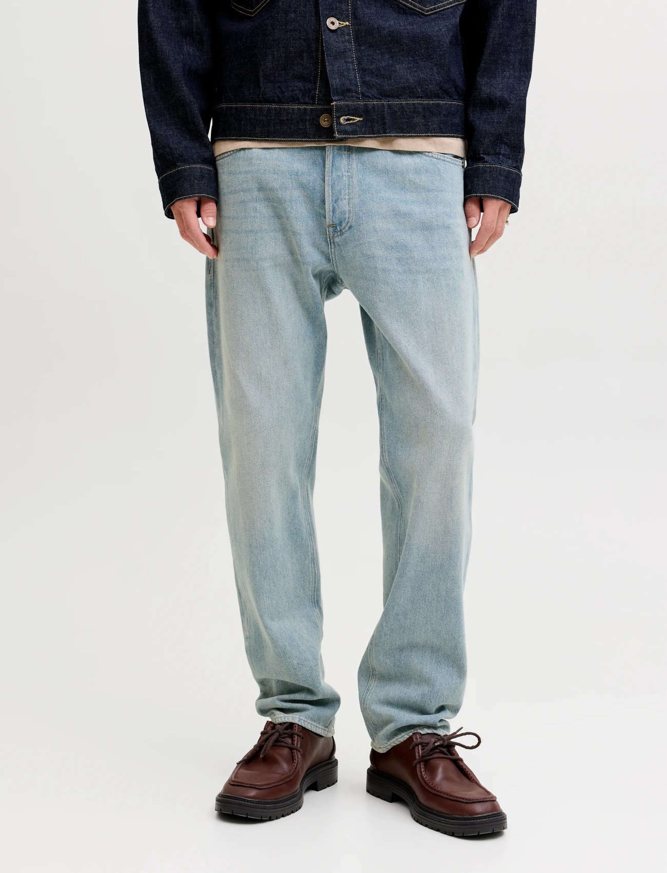 Jack & Jones Jjichris Jjoriginal Ns 402, 32 x 32, Blue, Jeans > Afslappede, Herre