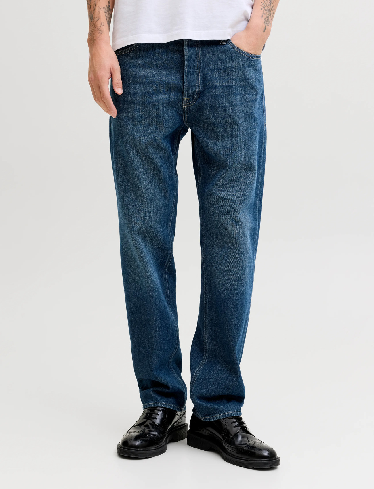 Jack & Jones Jjichris Jjoriginal Ns 403, 32 x 32, Blue, Jeans > Almindelige, Herre