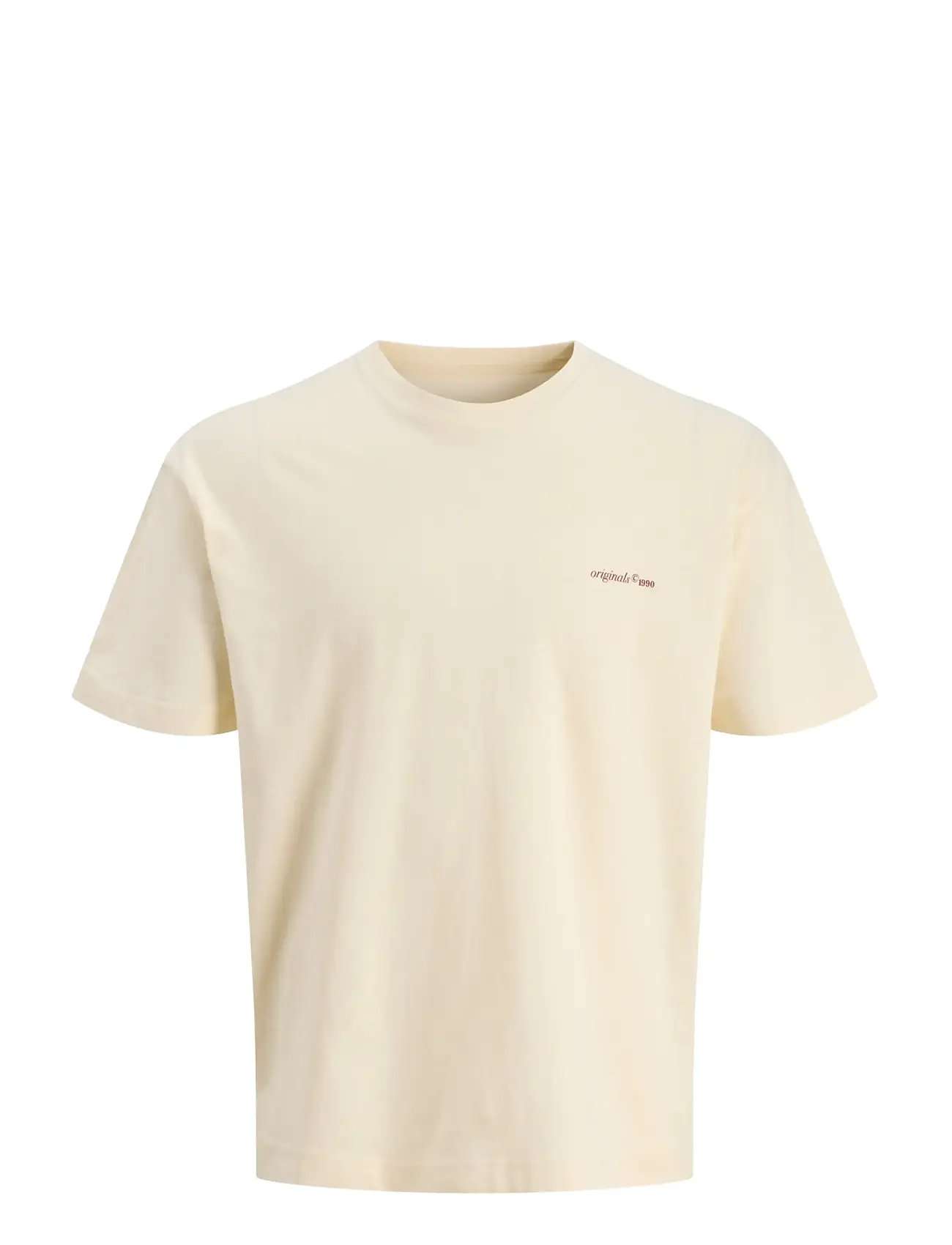 JACK & JONES Jormontauk Back Graphic Tee Sscn Ea26 Sn Cream - M - Herren