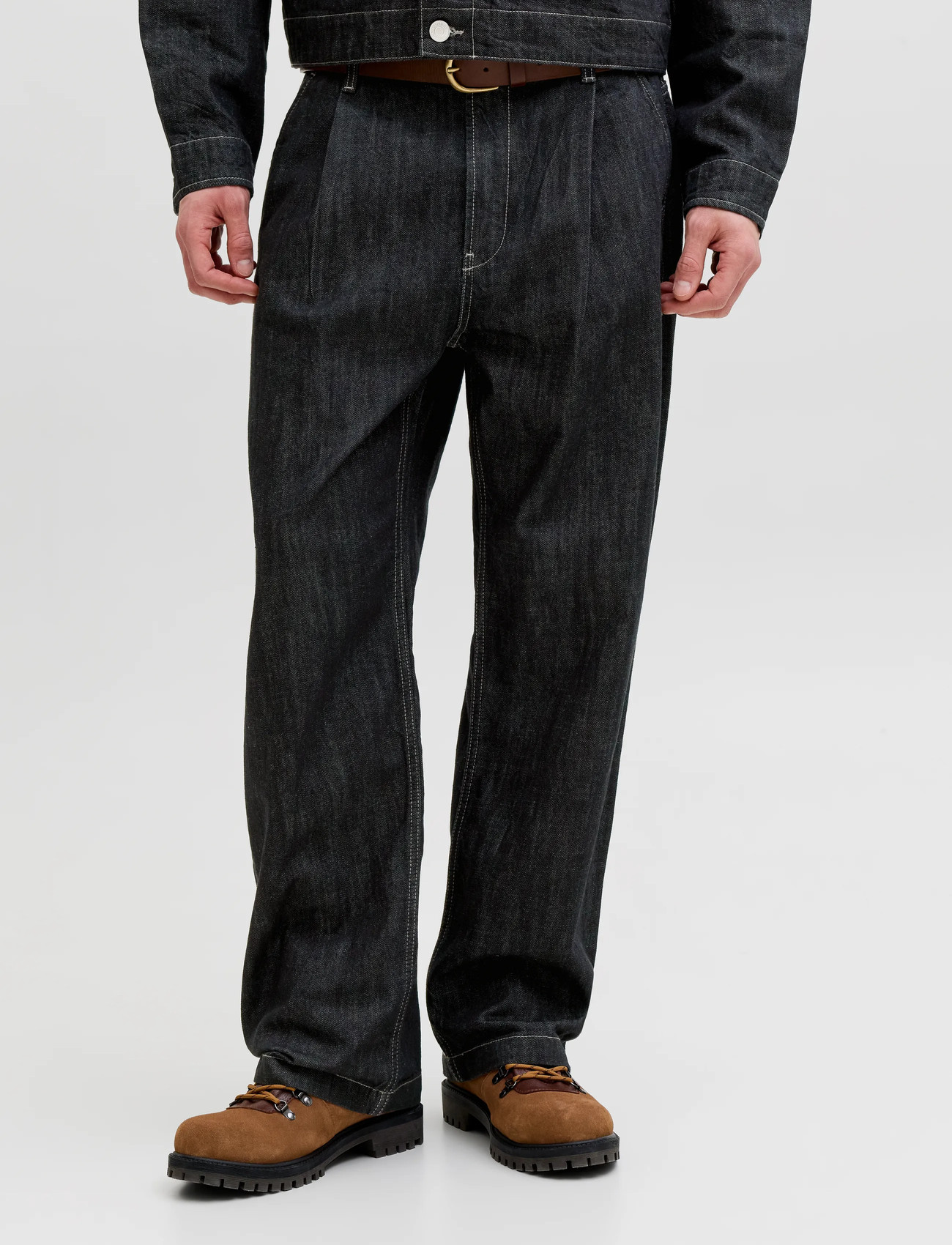 Jack & Jones Jjited Jjlloyd Akm 856 Ln, 32 x 32, Black, Jeans > Afslappede, Herre