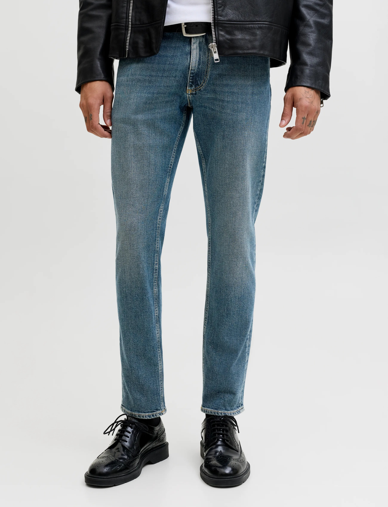 Jack & Jones Jjiglenn Jjevan Jos 996 Sn, 32 x 32, Blue, Jeans > Smalle, Herre