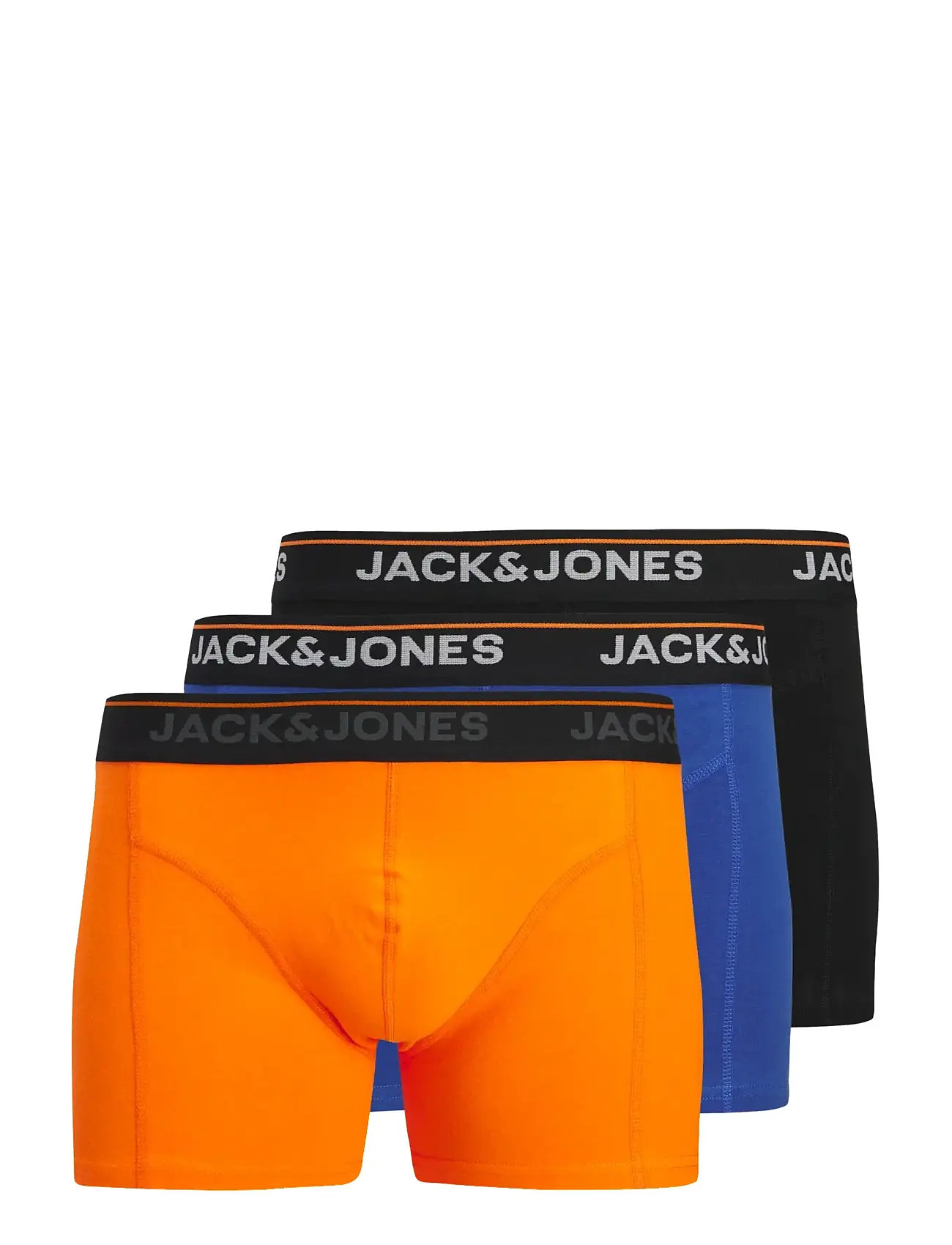 JACK & JONES Jactheodore Solid Trunks 3 Pack Sn Schwarz - M - Herren