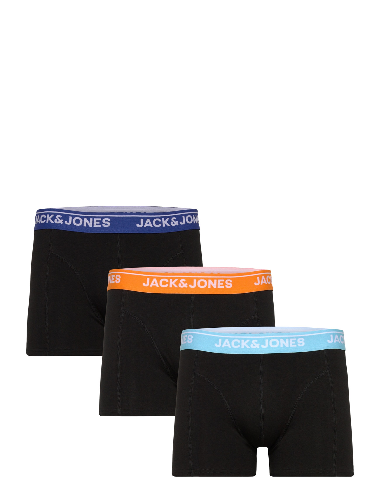 JACK & JONES Jactheodore Solid Trunks 3 Pack Sn Schwarz - M - Herren