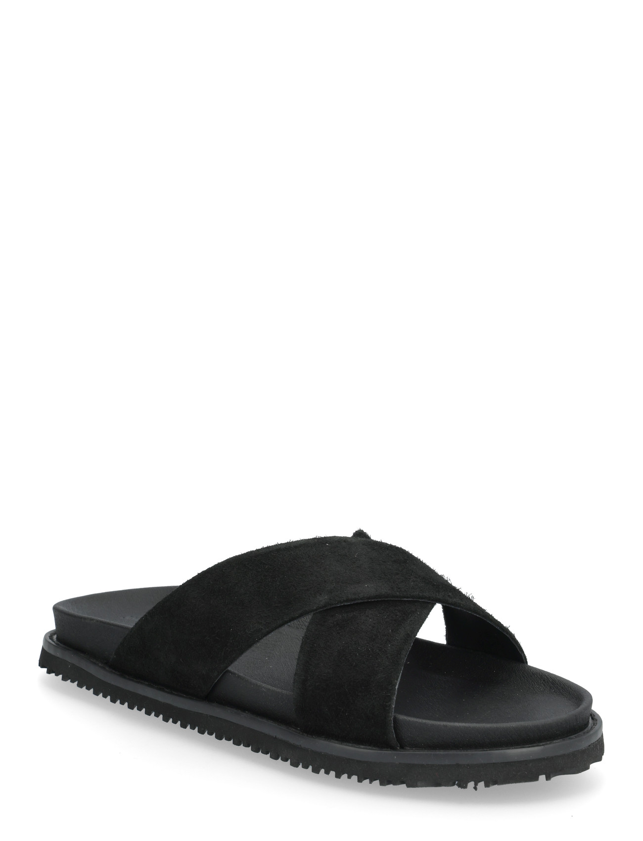JACK & JONES Jfwnice Wildleder Sandale Schwarz - 42 - Herren