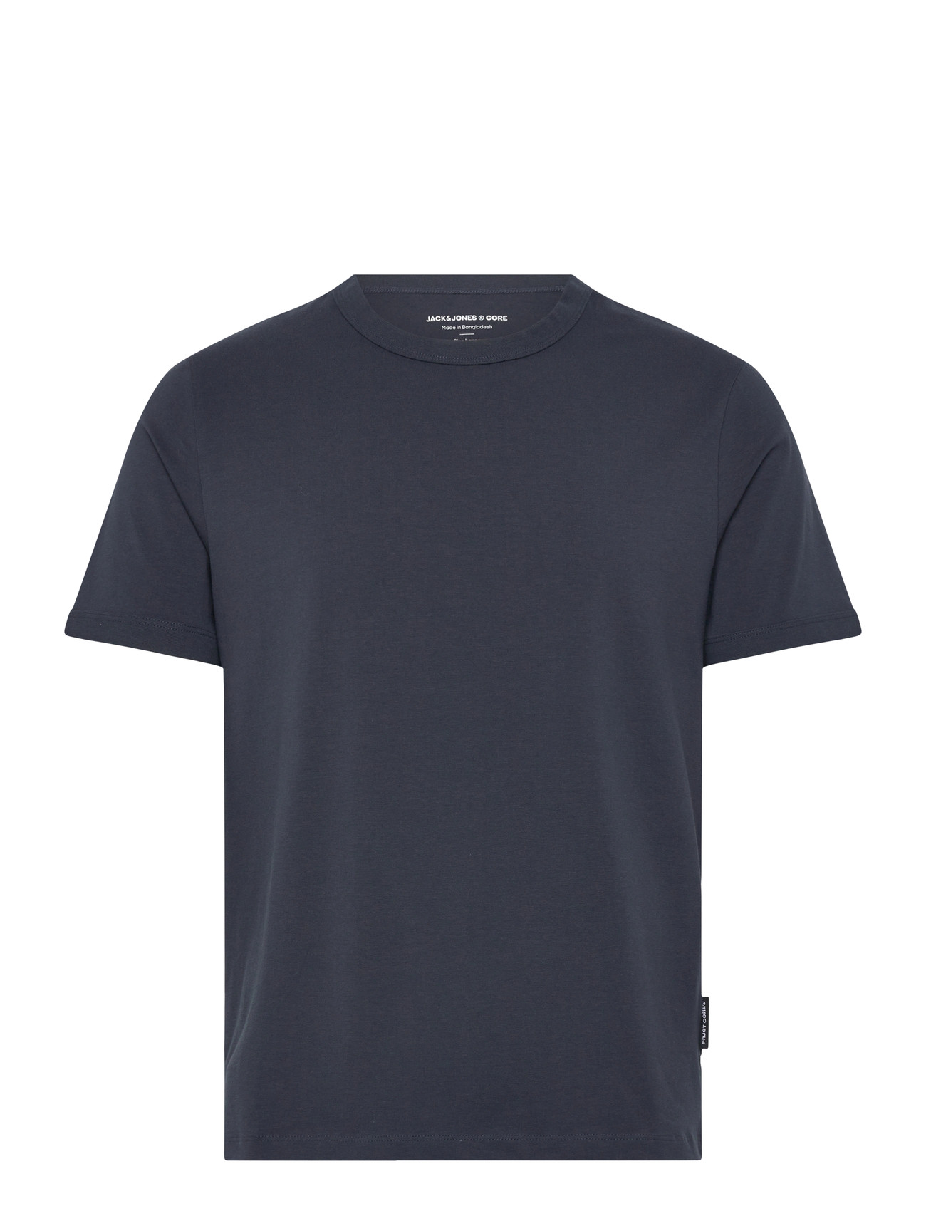 JACK & JONES Jcomineral Tonal Binded Tee Ss Crew Neck Navy - S - Herren