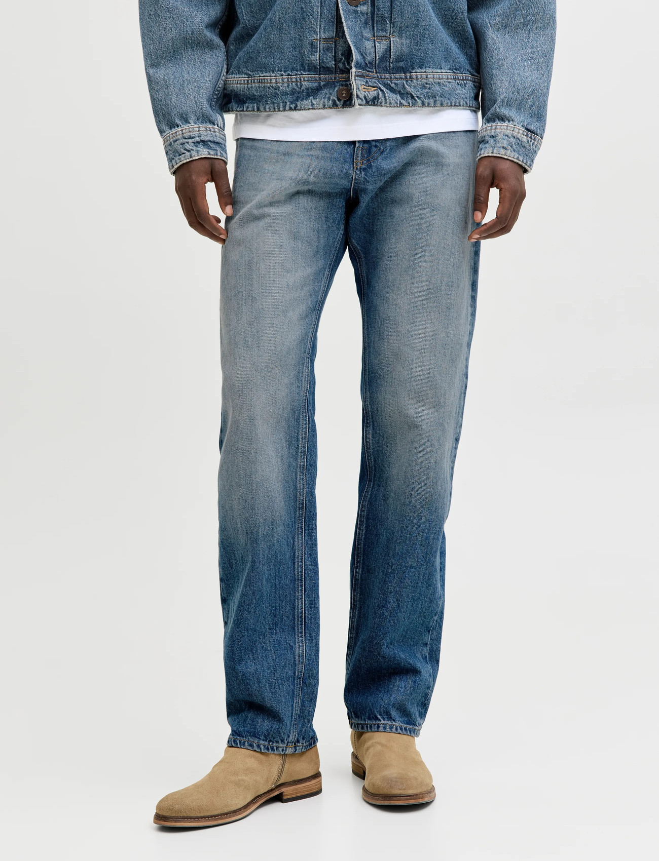 Jack & Jones Jjichris Jjcooper Jos 843 Noos, 32 x 32, Blue, Jeans > Almindelige, Herre
