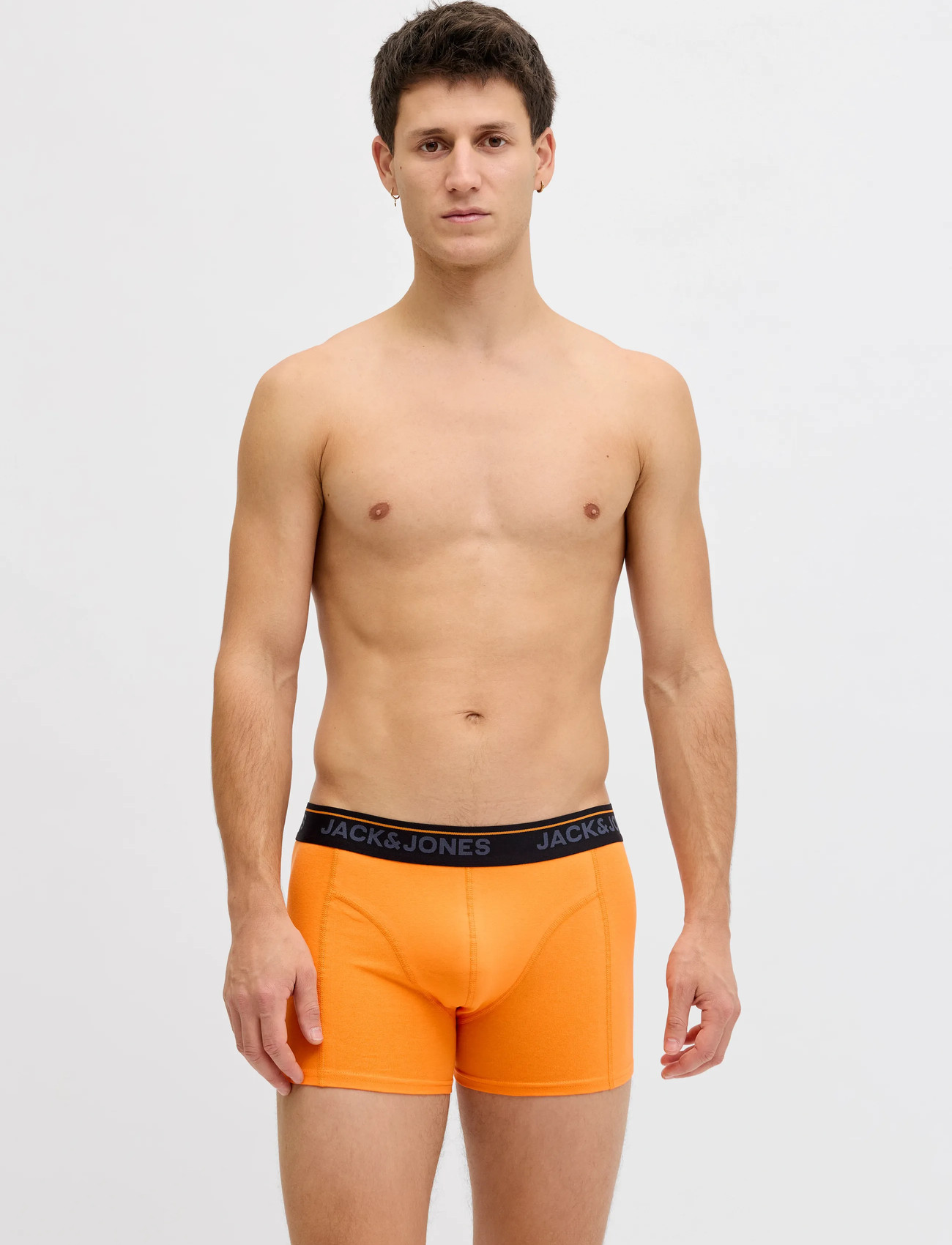 Jack & Jones Jactheodore Solid Trunks 5 Pack, M, Black, Undertøj > Boksere, Herre