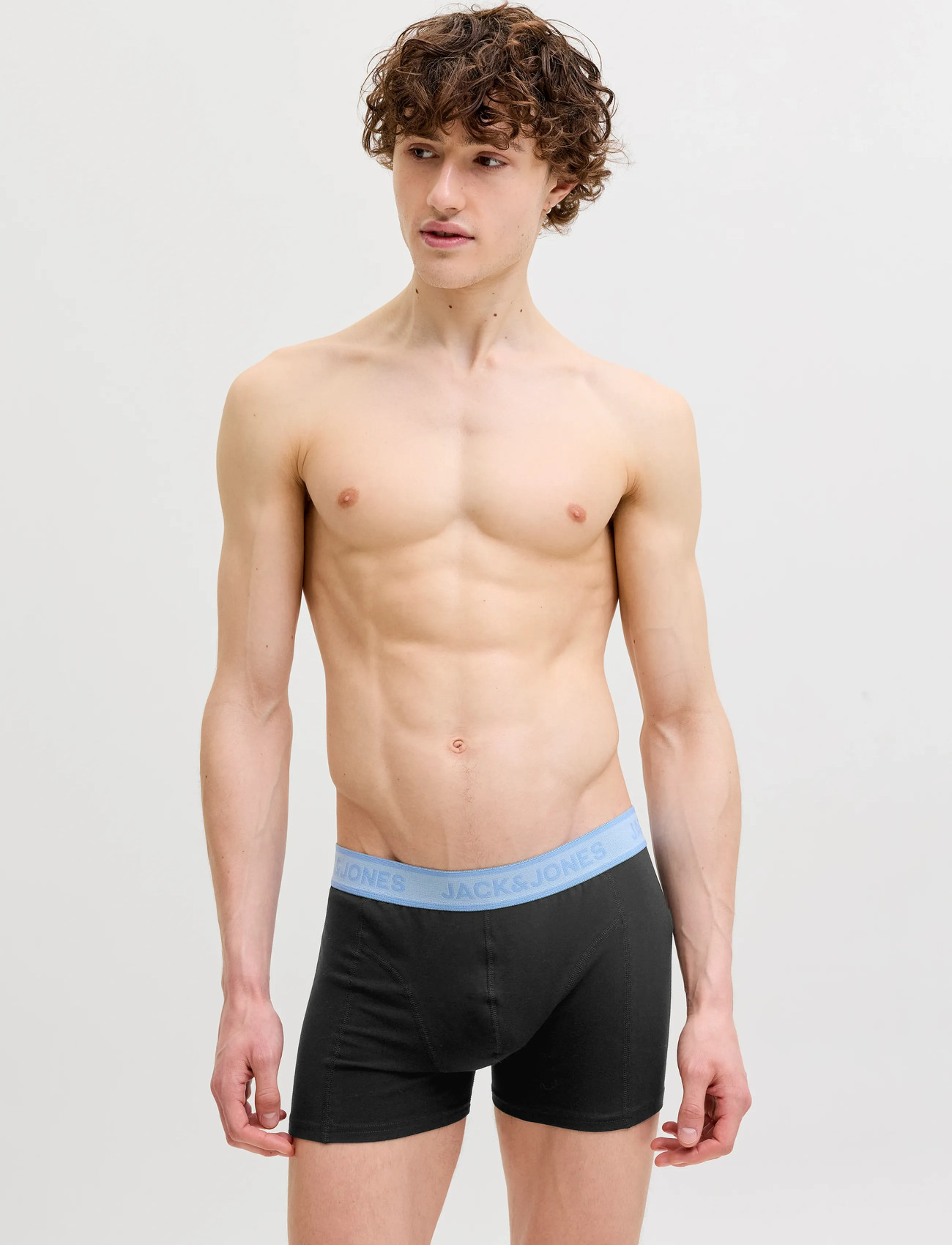Jack & Jones Jacwesley Solid Trunks 12 Pack, XL, Black, Undertøj > Boxershorts, Herre
