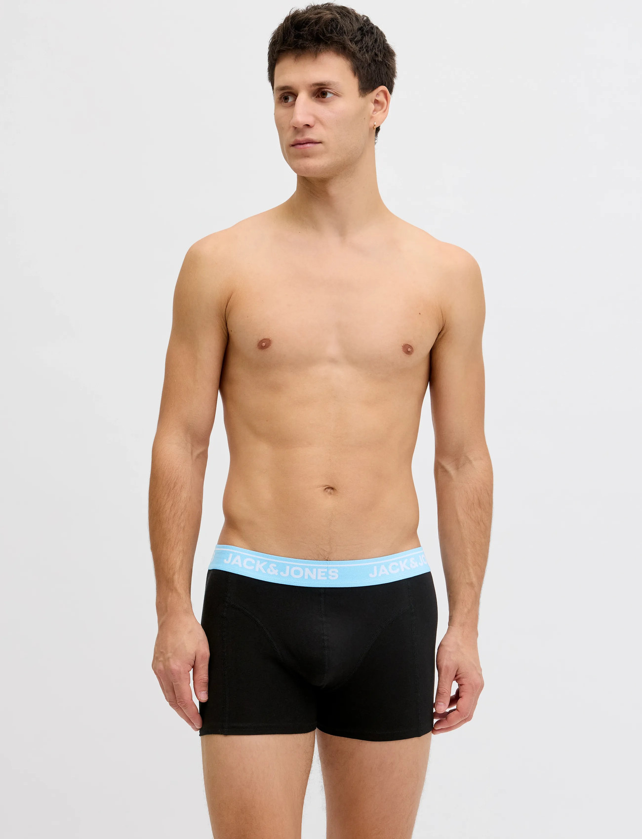 Jack & Jones Jactheodore Solid Trunks 10 Pack, L, Black, Undertøj > Boksere, Herre