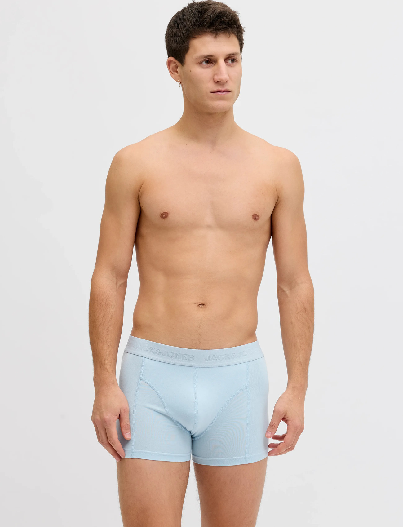 Jack & Jones Jaccooper Solid Trunks 12 Pack, XXL, Blue, Undertøj > Boksere, Herre