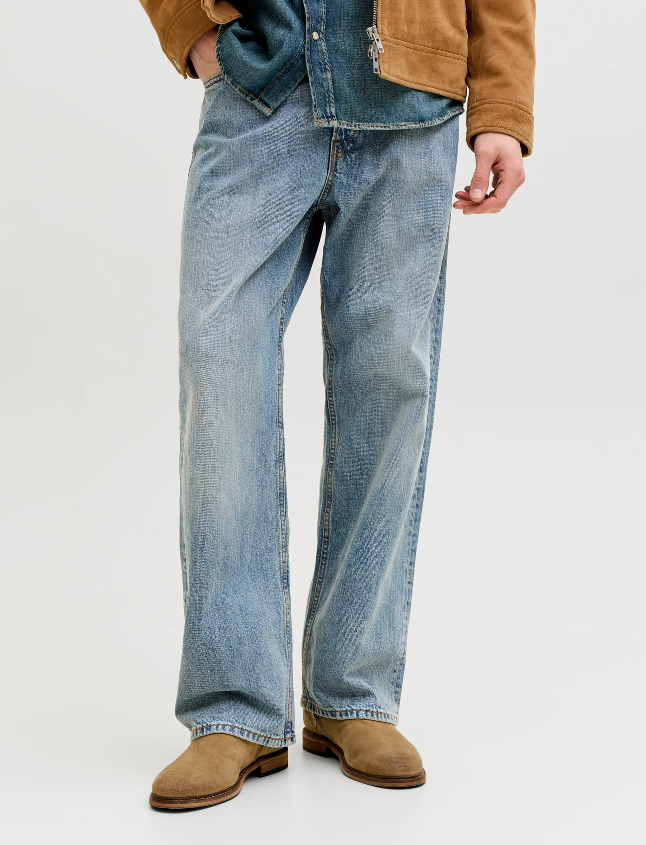 Jack & Jones Jjited Jjclassic Akm 287 Noos, 32 x 32, Blue, Jeans > Afslappede, Herre
