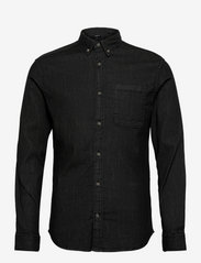 Jack & Jones - JPRBLAPERFECT DENIM SHIRT L/S - basic skjorter - black denim - 0