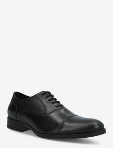 JFWDONALD LEATHER ANTHRACITE - laced shoes - anthracite