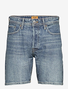 JJICHRIS JJORIGINAL SHORTS AM 959 PCW - jeansshorts - blue denim