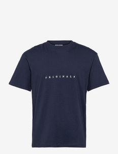 JORCOPENHAGEN TEE SS CREW NECK NOOS - basic t-shirts - navy blazer