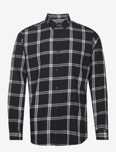 JJEGINGHAM TWILL SHIRT L/S NOOS - rutiga skjortor - black
