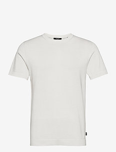 JPRBLAIGOR KNIT SS - basic t-shirts - egret