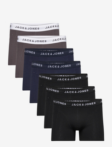 JACKRIS TRUNKS 7 PACK LN - unterhosen im multipack - black