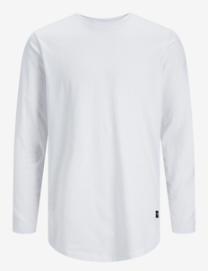 JJENOA TEE O-NECK LS - basic t-shirts - white