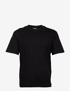 JJERELAXED TEE SS O-NECK NOOS - kortærmede t-shirts - black