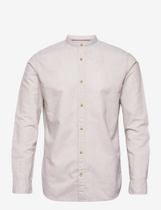 JJESUMMER BAND SHIRT L/S S22 - basic skjortor - crockery