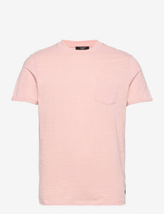 JPRBLATROPIC SOLID SS TEE CREW NECK SN - basic t-shirts - silver pink