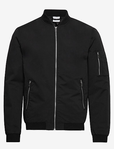 JJERUSH BOMBER NOOS - spring jackets - black