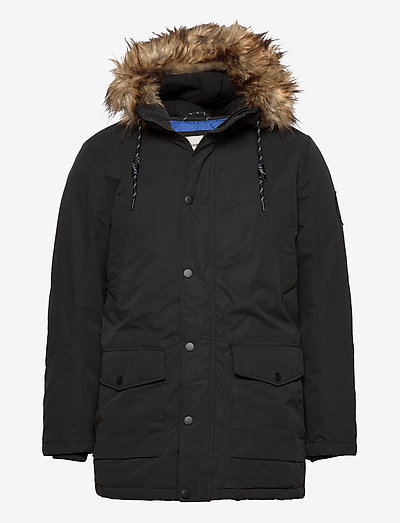 Jack \u0026 Jones Jjsky Parka Jacket Ltn (Black), (36 €) | Large selection of  outlet-styles | Booztlet.com