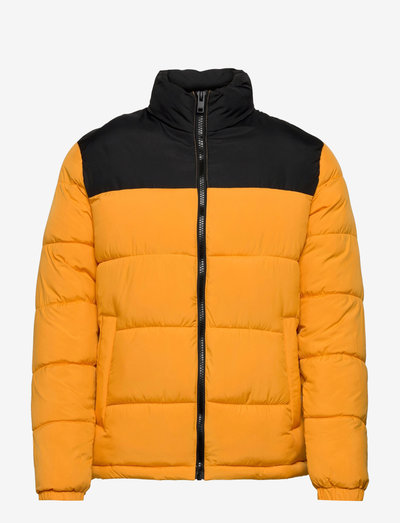 JJPAUL PUFFER COLLAR - winter jackets - golden orange