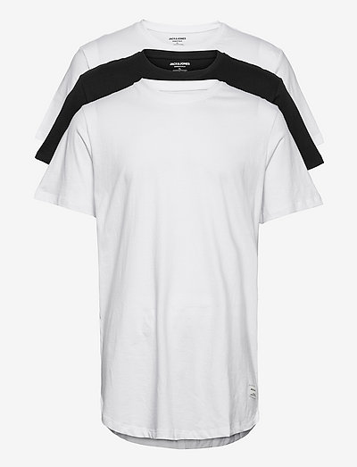 JJENOA TEE SS CREW NECK 3PK MP - kortærmede t-shirts - white