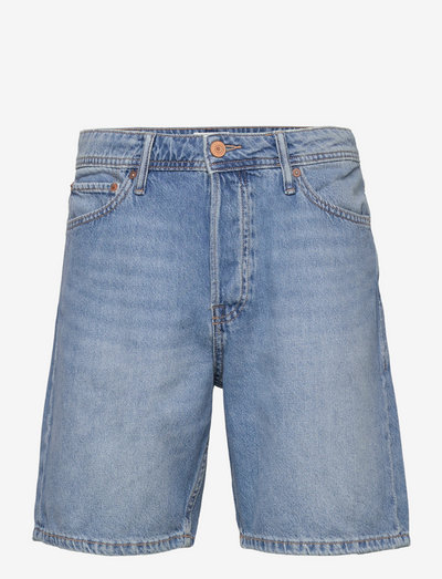 JJICHRIS JJORIGINAL SHORTS NA 023 - denim shorts - blue denim