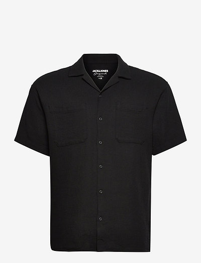 JORRORY RESORT SHIRT SS BLK - basic skjorter - black