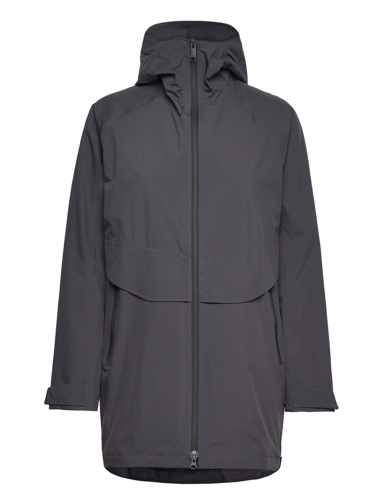 Mainkai Long Jkt W Grey Jack Wolfskin