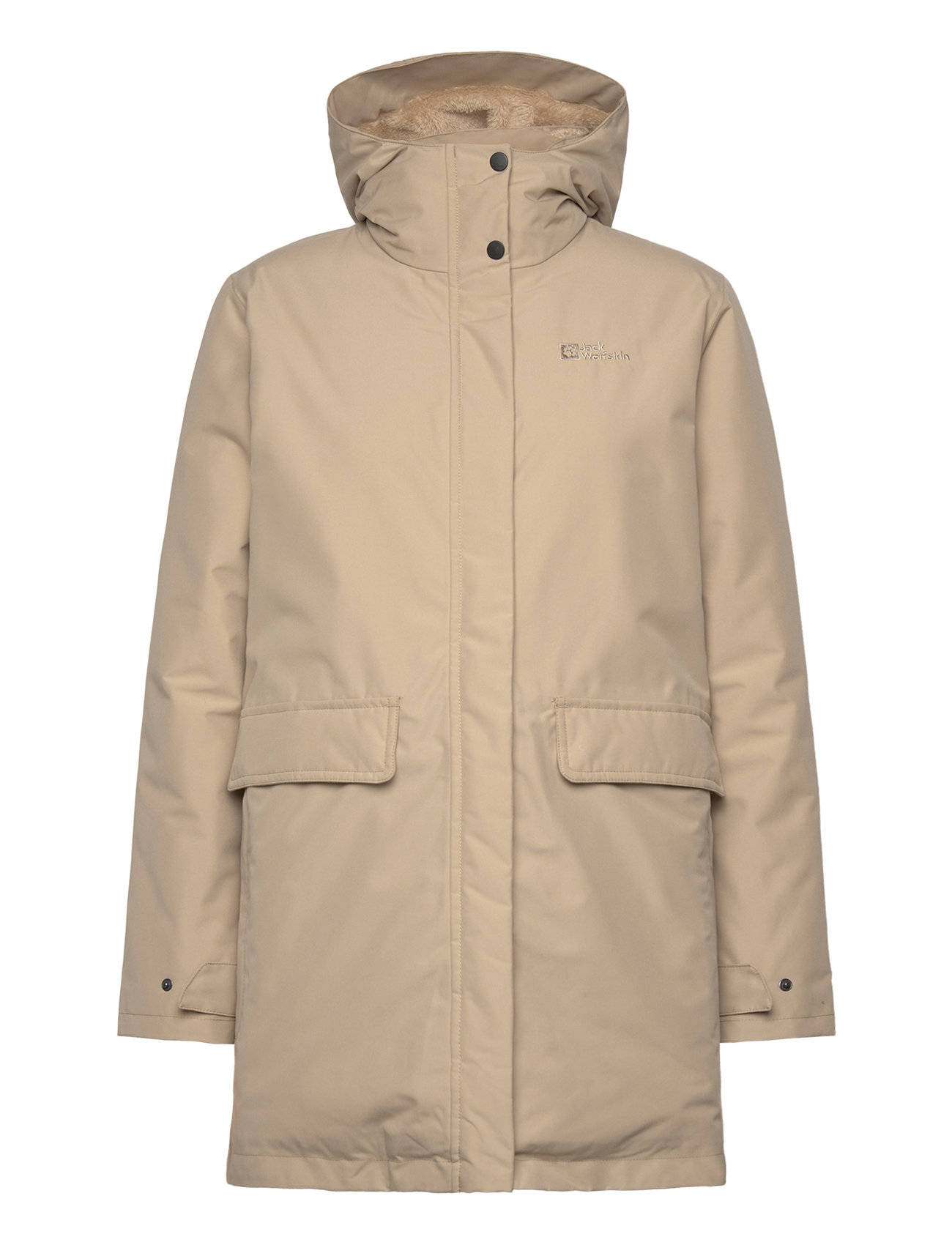 Wintertor Parka W Beige Jack Wolfskin