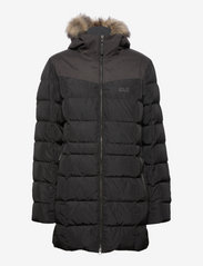 jack wolfskin baffin island coat black