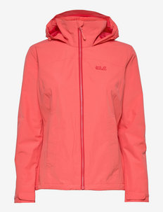 EVANDALE JACKET W - outdoor & rain jackets - desert rose