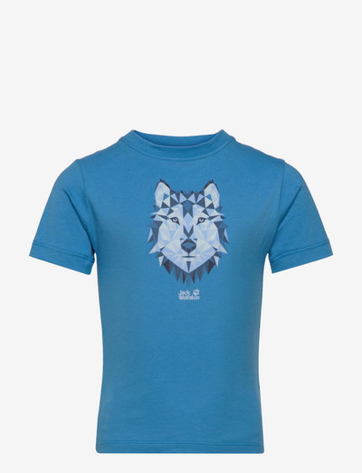 BRAND WOLF T K - enfärgade kortärmade t-shirts - sky blue