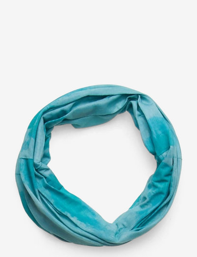 DECOR HEADGEAR - lightweight scarves - dark aqua allover