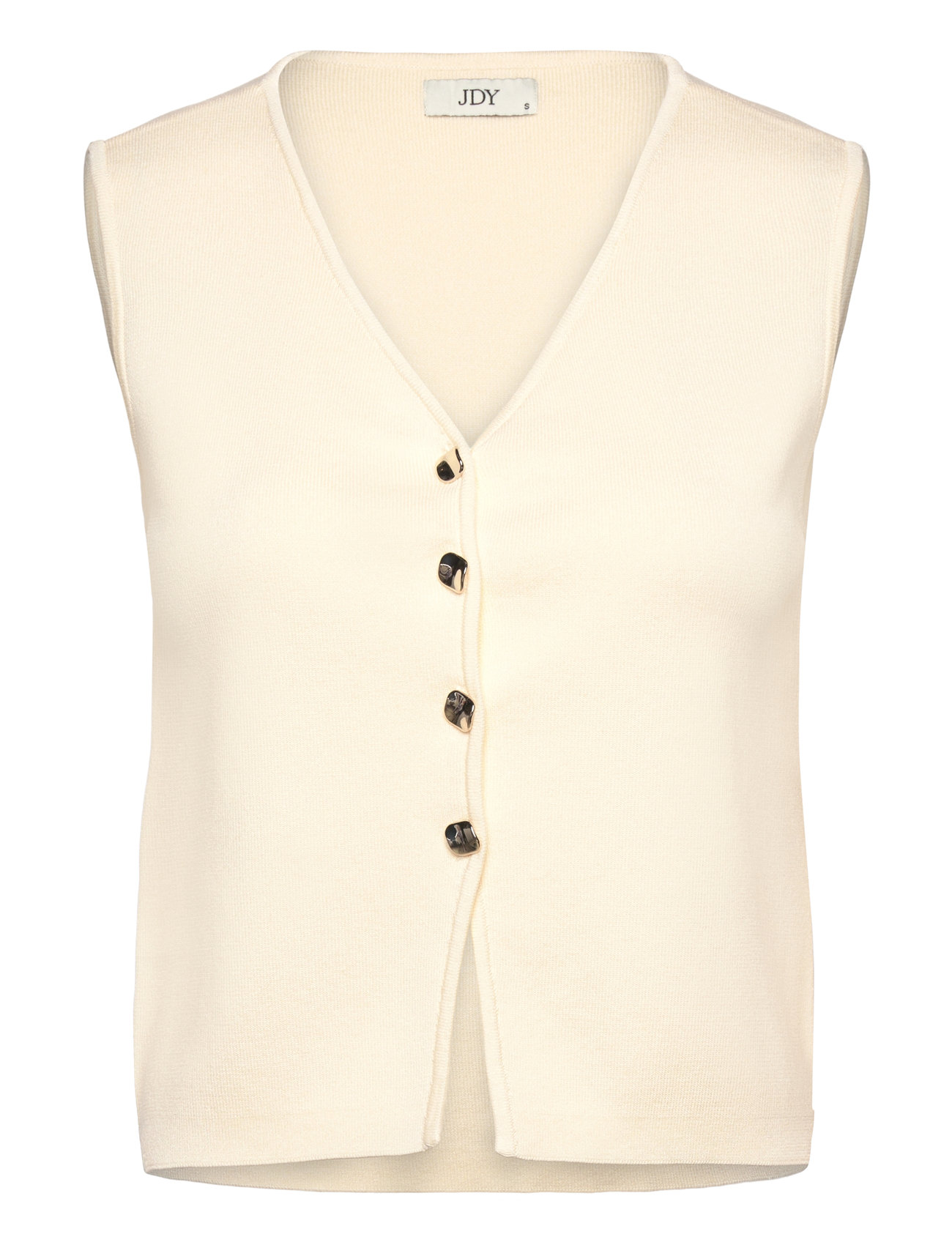 Jdyastra S/L Vest Knt Vests Knitted Vests White JDY