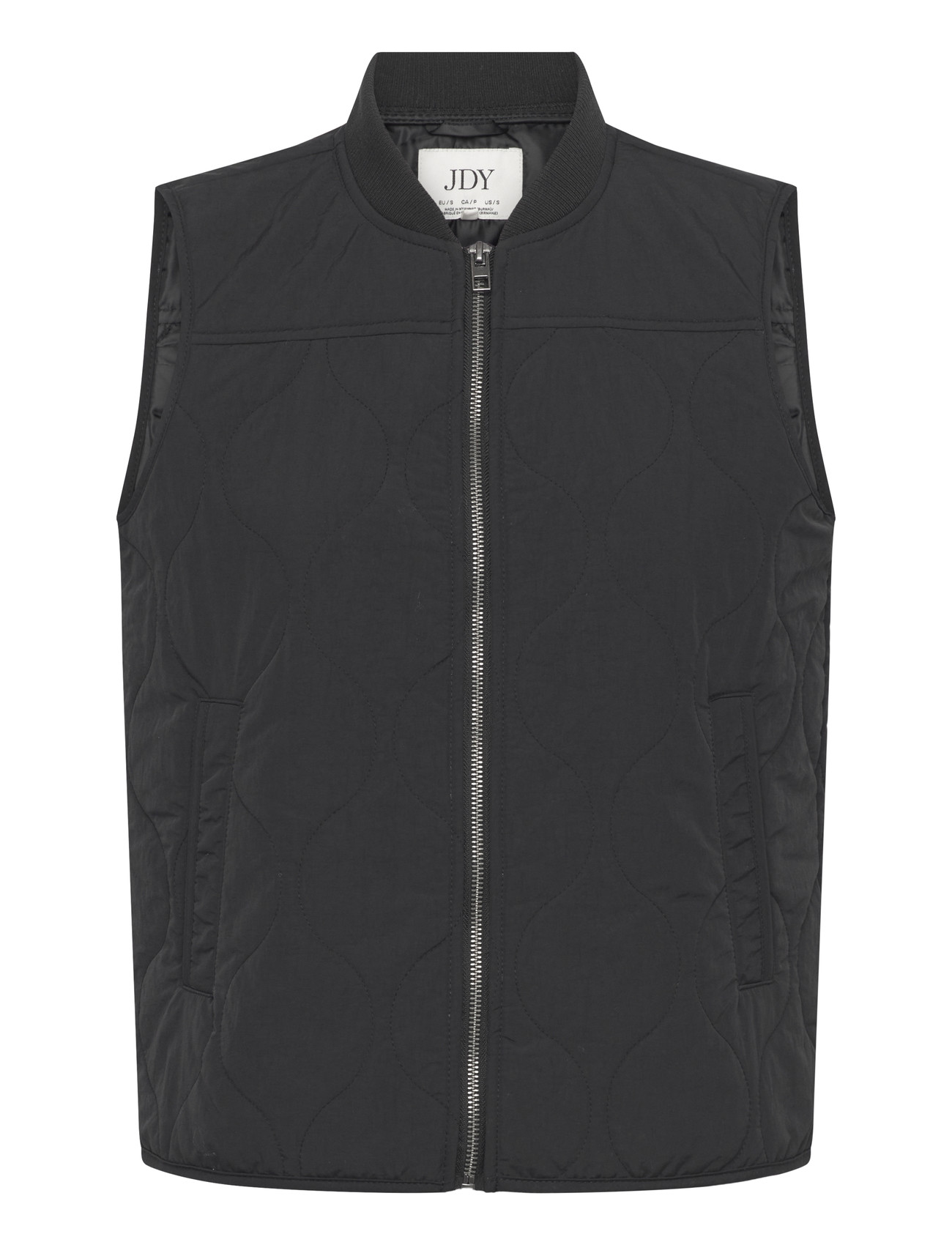JDY Jdyraya Quilt Kurz Weste Otw Hab Grau - XL - Damen