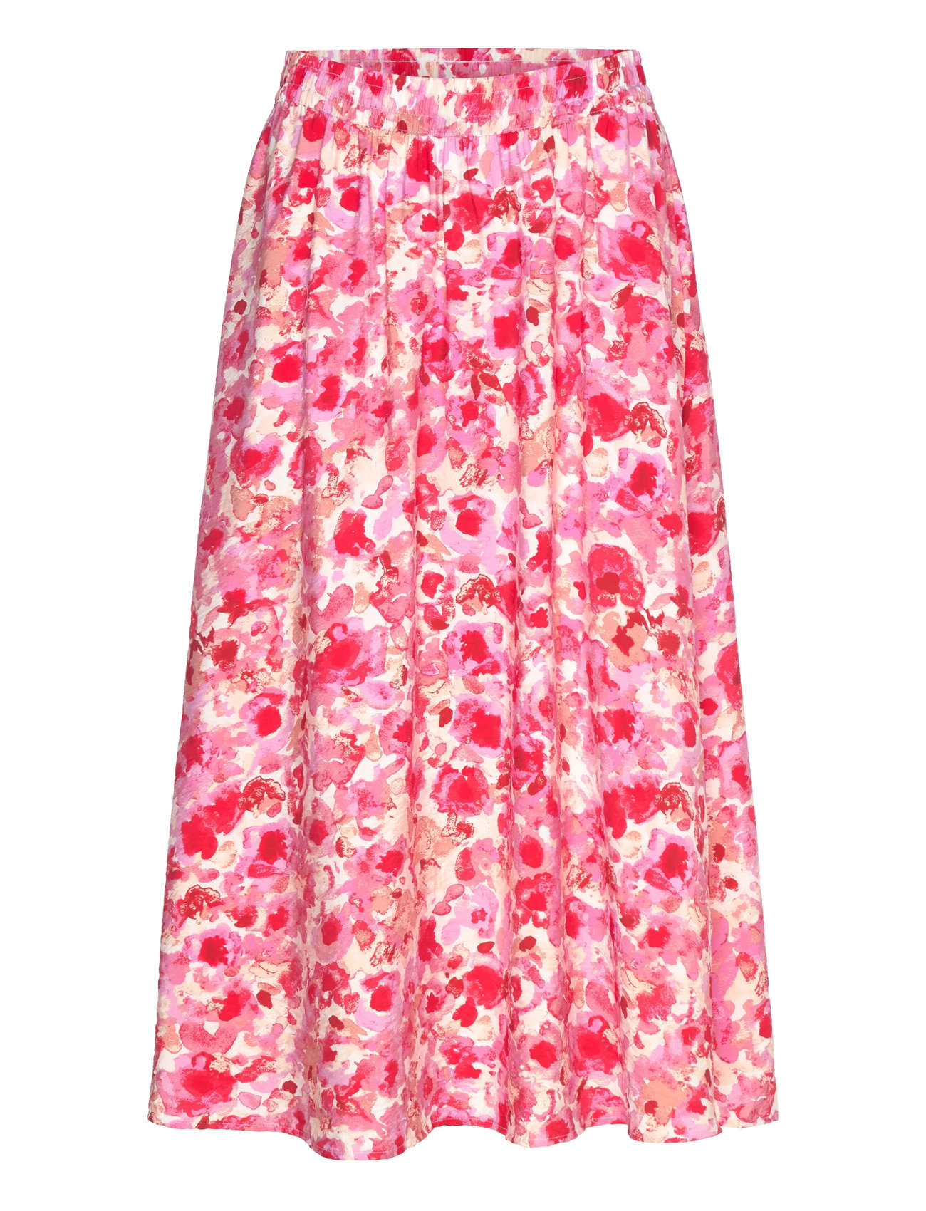 Jdytroya Life Mw Wide Midi Skirt Wvn Exp Skirts Knee-length & Midi Skirts Pink JDY