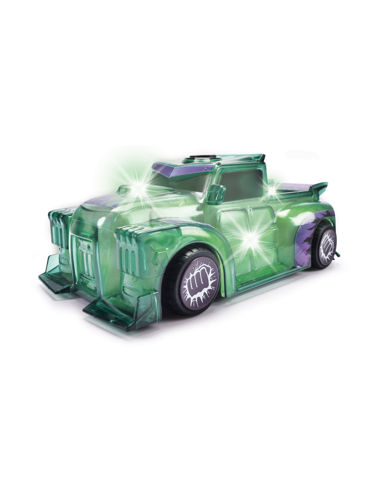 Jada Legetøj Marvel Light Hero Hulk 1:32, One Size, Multi/patterned, Legetøjsbiler Og -Køretøjer > Legetøjsbiler, Børn