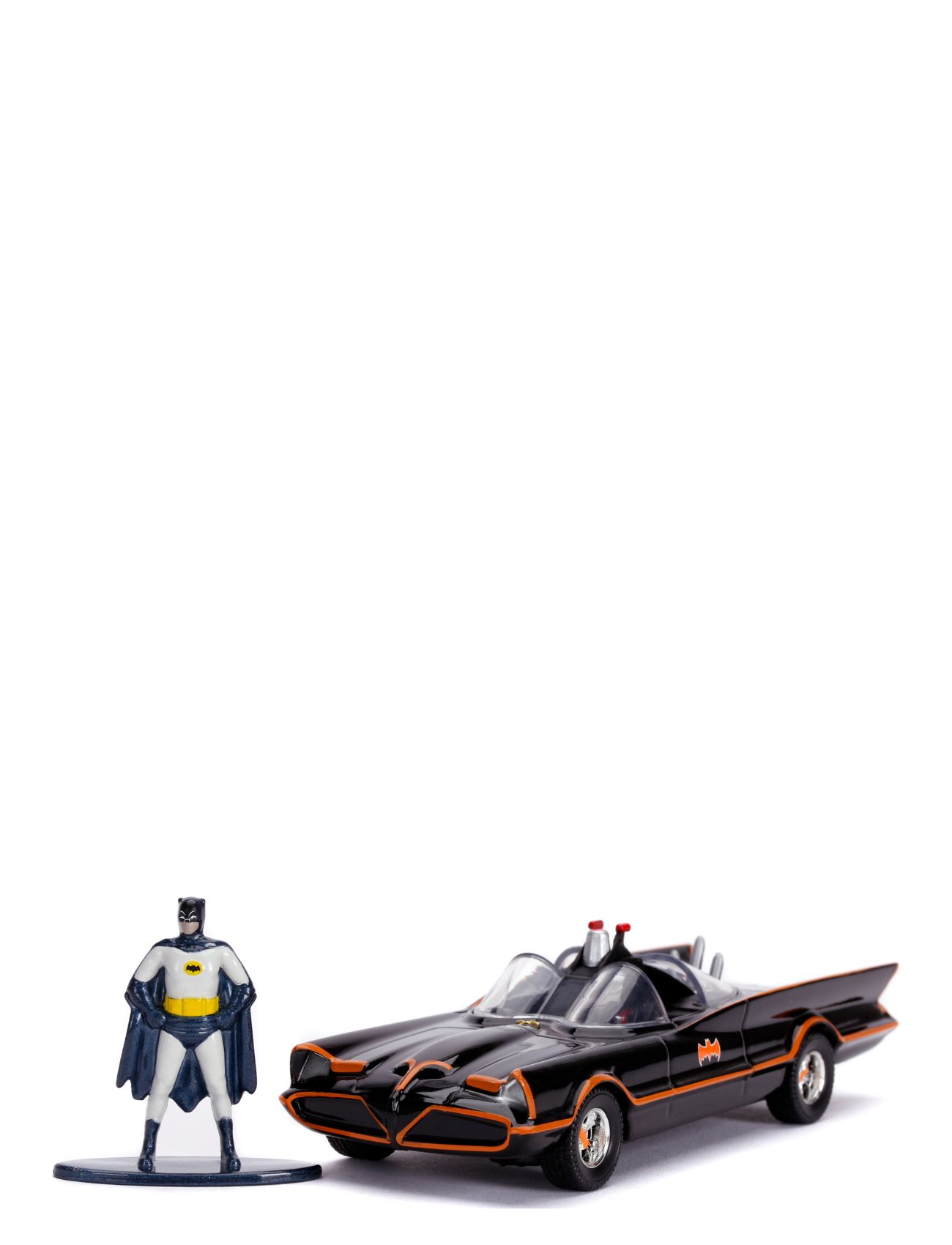Batman 1966 Classic Batmobile 1:32 Toys Toy Cars & Vehicles Toy Cars Black Jada Toys