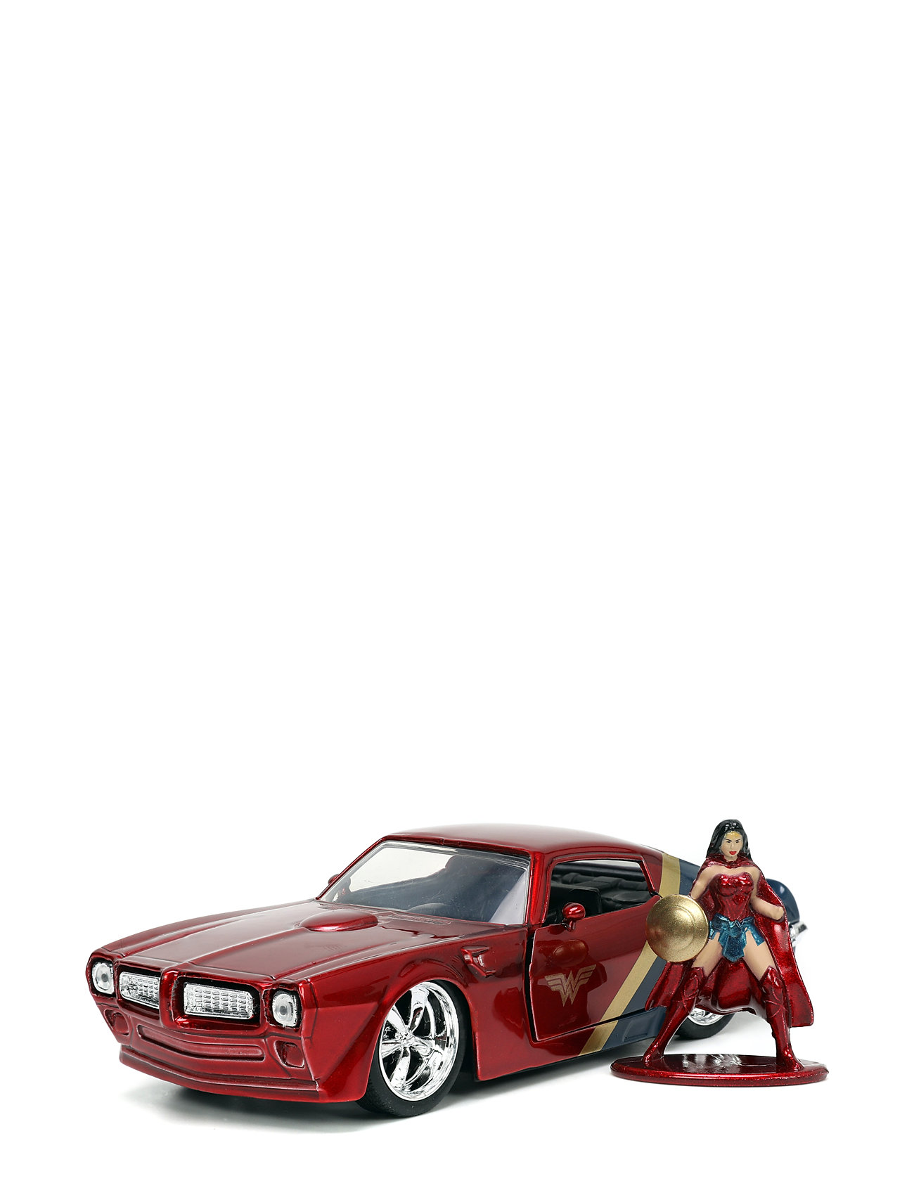 Wonder Woman 1972 Pontiac Firebird 1:32 Toys Toy Cars & Vehicles Toy Cars Multi/patterned Jada Toys