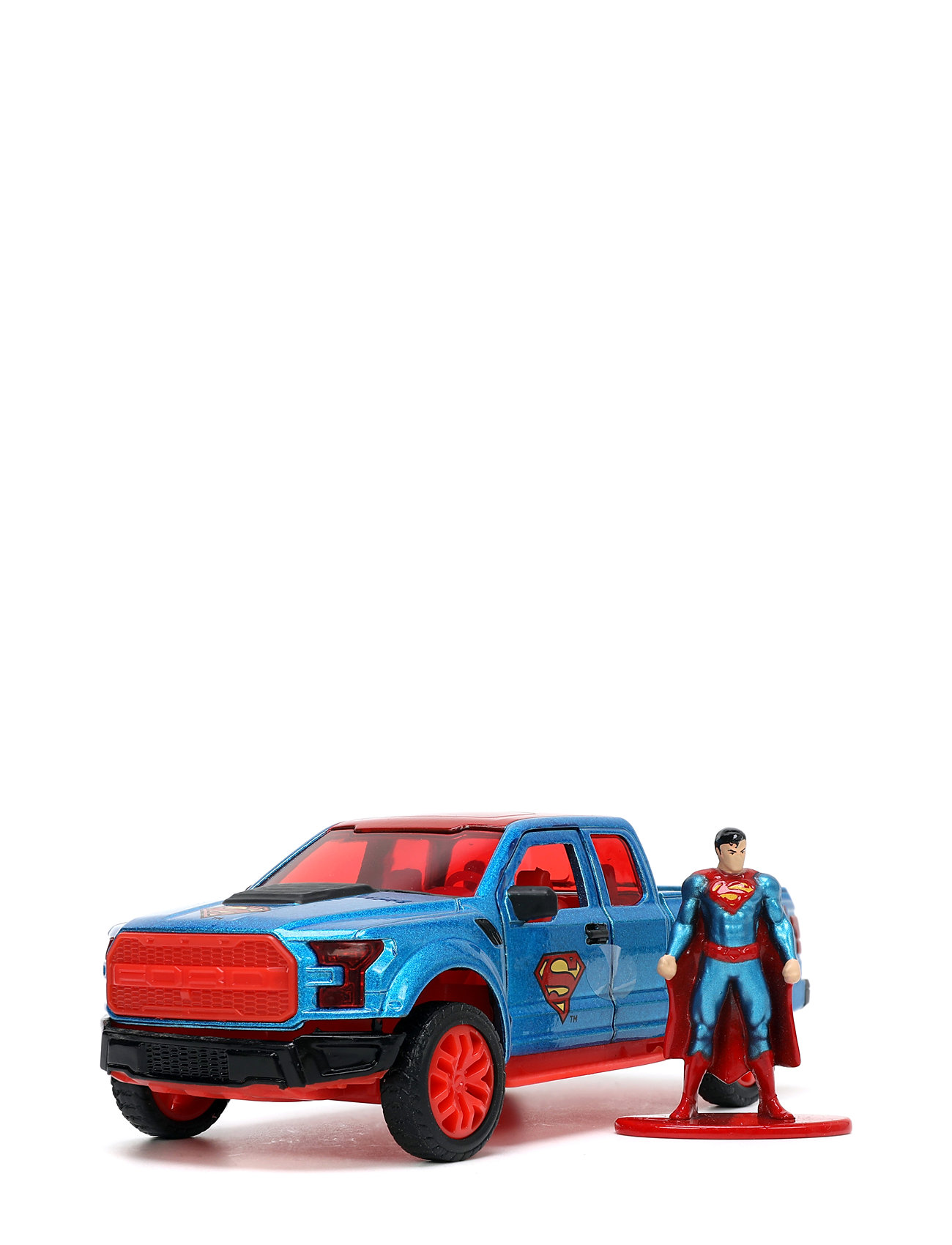Superman 2018 Ford F 150 Raptor 1:32 Toys Toy Cars & Vehicles Toy Cars Multi/patterned Jada Toys