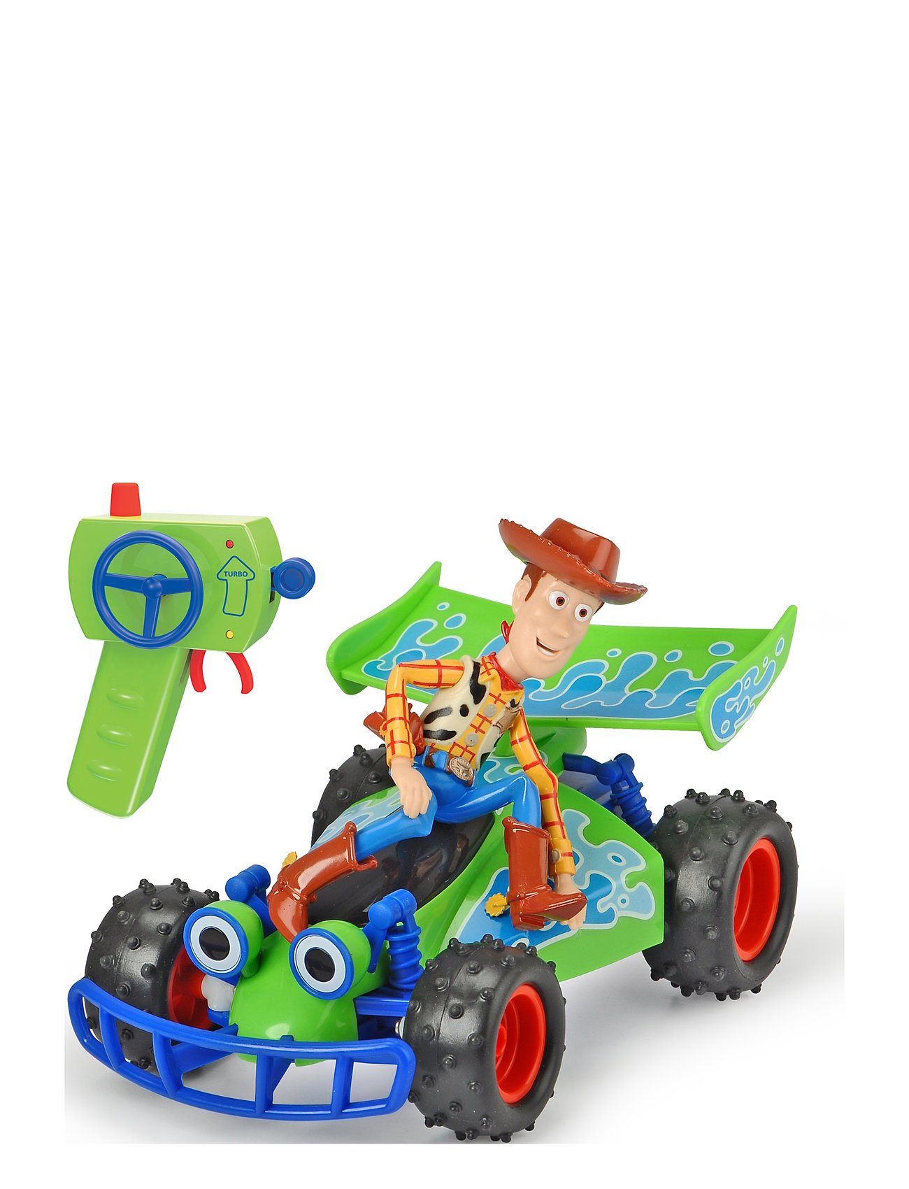 "Rc Toy Story Buggy With Woody Toys Toy Cars & Vehicles Toy Cars Multi/patterned Jada Toys"