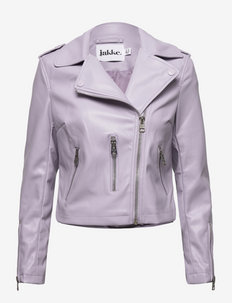 BEAU BIKER - leather jackets - lavendar