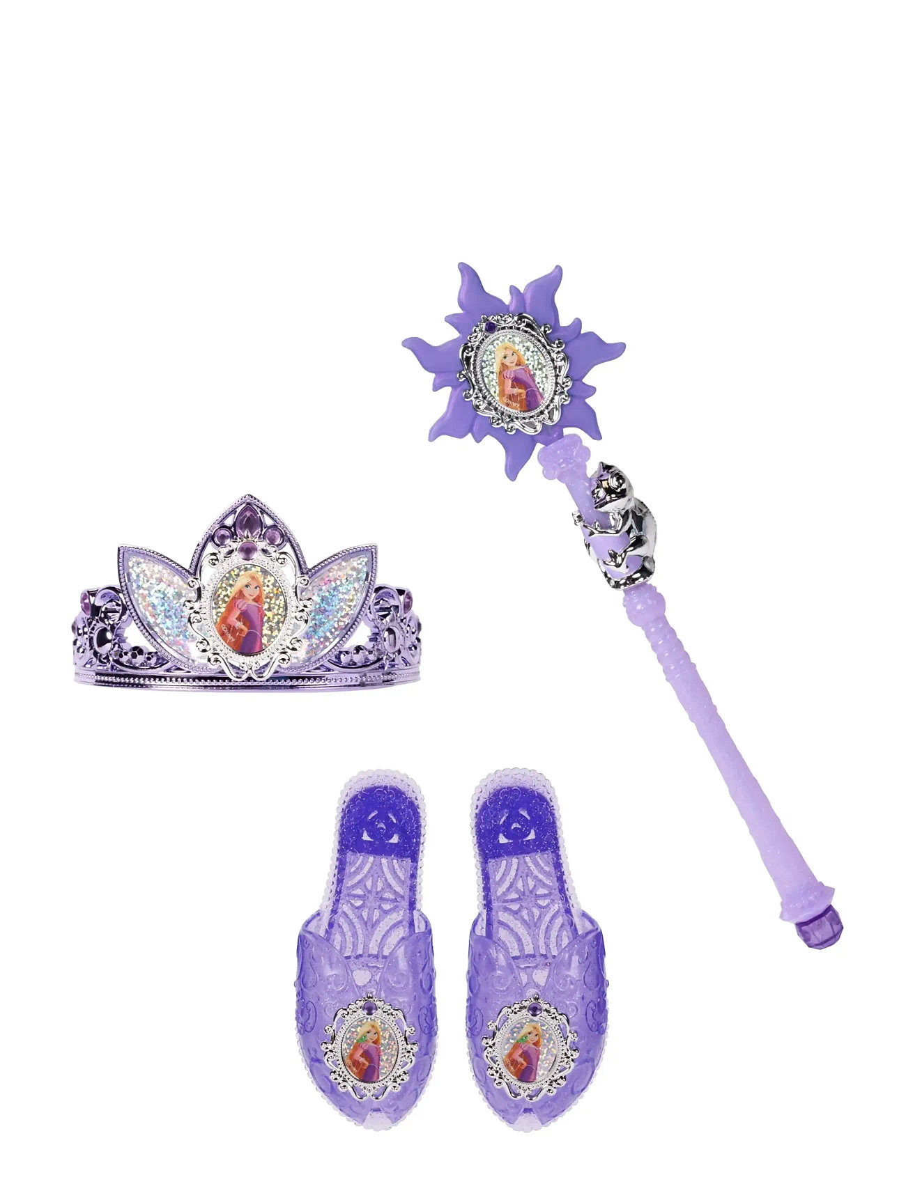 Princesses Disney Princess Roleplay Accessory Set Rapunzel, 25 cm, Purple, Kostumer & Tilbehør > Tilbehør Til Kostumer, Børn